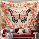 GobekUsa Butterfly Series Background Cloth for Home Decoration Living Room and Bedroom