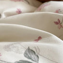 GobekUsa Egyptian Cotton Print Bedding Set - Queen King Ru Size Sheets Pillowcases Blanket Cover