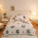 GobekUsa Double Sided Plaid Fleece Blanket - Winter Bedroom Essential