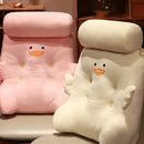 GobekUsa Dumb Duck Square Back Cushion: Comfortable Support for Cervical Spine