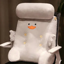 GobekUsa Dumb Duck Square Back Cushion: Comfortable Support for Cervical Spine