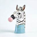GobekUsa Bubble Gum Girl Flower Vase - Stylish Resin Plant Pot for Home Decor