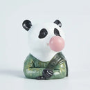 GobekUsa Bubble Gum Girl Flower Vase - Stylish Resin Plant Pot for Home Decor