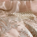 GobekUsa French Lace Ruffles Princess Bedding Set with Warm Milk Velvet Duvet Cover
