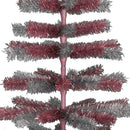 Pink & Silver Mixed Tinsel Christmas Tree by Lee Display