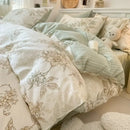 GobekUsa Cartoon Printed Cotton Quilt Cover Set - Soft, Breathable, Colorfast Bedding