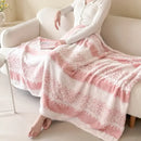 GobekUsa Cationic Jacquard Blanket | Lightweight Spring/Autumn Sofa Cover | Comfortable Home Decor