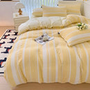 GobekUsa Cotton Jacquard Bedding Set - Single Double Queen King Size Bedclothes