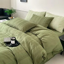 GobekUsa Cotton Jacquard Bedding Set - Single Double Queen King Size Bedclothes