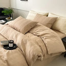 GobekUsa Cotton Jacquard Bedding Set - Single Double Queen King Size Bedclothes
