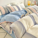 GobekUsa Cotton Jacquard Bedding Set - Single Double Queen King Size Bedclothes