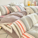 GobekUsa Cotton Jacquard Bedding Set - Single Double Queen King Size Bedclothes