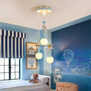 GobekUsa Creative Unicorn LED Pendant Ceiling Light for Children's Room