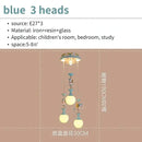 GobekUsa Creative Unicorn LED Pendant Ceiling Light for Children's Room