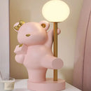GobekUsa Bear Princess Desk Night Light USB LED Lamp