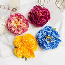 GobekUsa Big Peony Headwear Artificial Flowers for Home & Wedding Decoration
