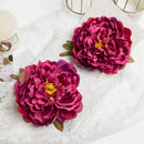 GobekUsa Big Peony Headwear Artificial Flowers for Home & Wedding Decoration
