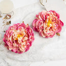 GobekUsa Big Peony Headwear Artificial Flowers for Home & Wedding Decoration