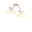 GobekUsa Cloud Unicorn Cartoon Ceiling Light for Children's Room Eye Protection