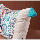 GobekUsa Blue Lion Dog with Lemon Trees Lumbar Pillow Cover- GG Style Inspire