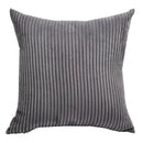 Pink & blue striped corduroy pillow cover living room decor by Decorbites