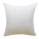 Pink & blue striped corduroy pillow cover living room decor by Decorbites