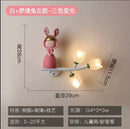 GobekUsa Kids' Room LED Wall Lamp - Cartoon Nursery Lighting Fixtures