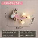 GobekUsa Kids' Room LED Wall Lamp - Cartoon Nursery Lighting Fixtures