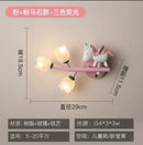 GobekUsa Kids' Room LED Wall Lamp - Cartoon Nursery Lighting Fixtures