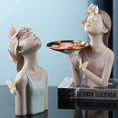 GobekUsa Butterfly Fairy Resin Statue | Creative Desktop Figurine for Girlfriend's Gift