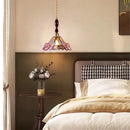 GobekUsa Butterfly Glass LED Pendant Light for Bedroom and Living Room