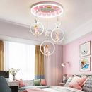 GobekUsa Cartoon Princess Kids Room Chandelier - Modern Decorative Lighting