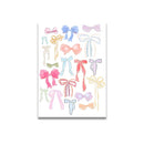 GobekUsa Pink Cartoon Print Canvas Wall Art