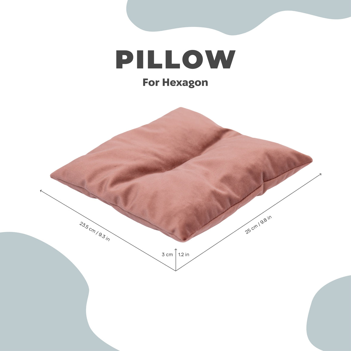 Cat Cushion Pillow - Pink, photo 3 of 3