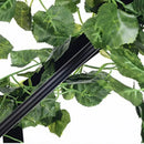 GobekUsa Green Plants Cherry Blossoms Chandelier, Elegant Pendant Lamp for Bar and Restaurant