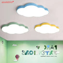 GobekUsa Cloud LED Kids Ceiling Light - Cartoon Bedroom Chandelier for Amusement Parks & Schools