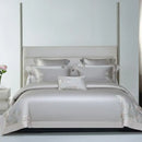 GobekUsa Cotton Flowers Embroidery Bedding Set with Soft Silky Finish
