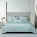 GobekUsa Cotton Flowers Embroidery Bedding Set with Soft Silky Finish
