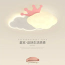 GobekUsa Cream Clouds Rainbow Ceiling Lamp for Children's Bedroom
