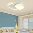 GobekUsa Cream Clouds Rainbow Ceiling Lamp for Children's Bedroom