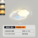 GobekUsa Cream Clouds Rainbow Ceiling Lamp for Children's Bedroom