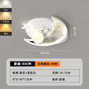 GobekUsa Cream Clouds Rainbow Ceiling Lamp for Children's Bedroom