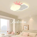 GobekUsa Cream Clouds Rainbow Ceiling Lamp for Children's Bedroom
