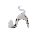 GobekUsa Crystal Cat Figurine | Decorative Kitten Statue for Home Decoration