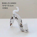 GobekUsa Crystal Cat Figurine | Decorative Kitten Statue for Home Decoration