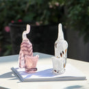 GobekUsa Crystal Cat Figurine | Decorative Kitten Statue for Home Decoration