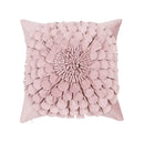 Pink daisy sunflower plush pillowcase bedroom floral cushion cover by Decorbites