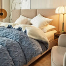 GobekUsa Dual Use Cashmere Duvet Cover: Winter Warm Plush Blanket with Double-sided Fleece