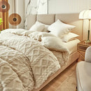 GobekUsa Dual Use Cashmere Duvet Cover: Winter Warm Plush Blanket with Double-sided Fleece