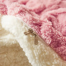 GobekUsa Dual Use Cashmere Duvet Cover: Winter Warm Plush Blanket with Double-sided Fleece
